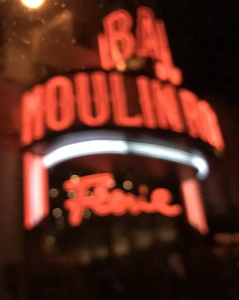 Paris Moulin Rouge - Netzstrumpfhosen