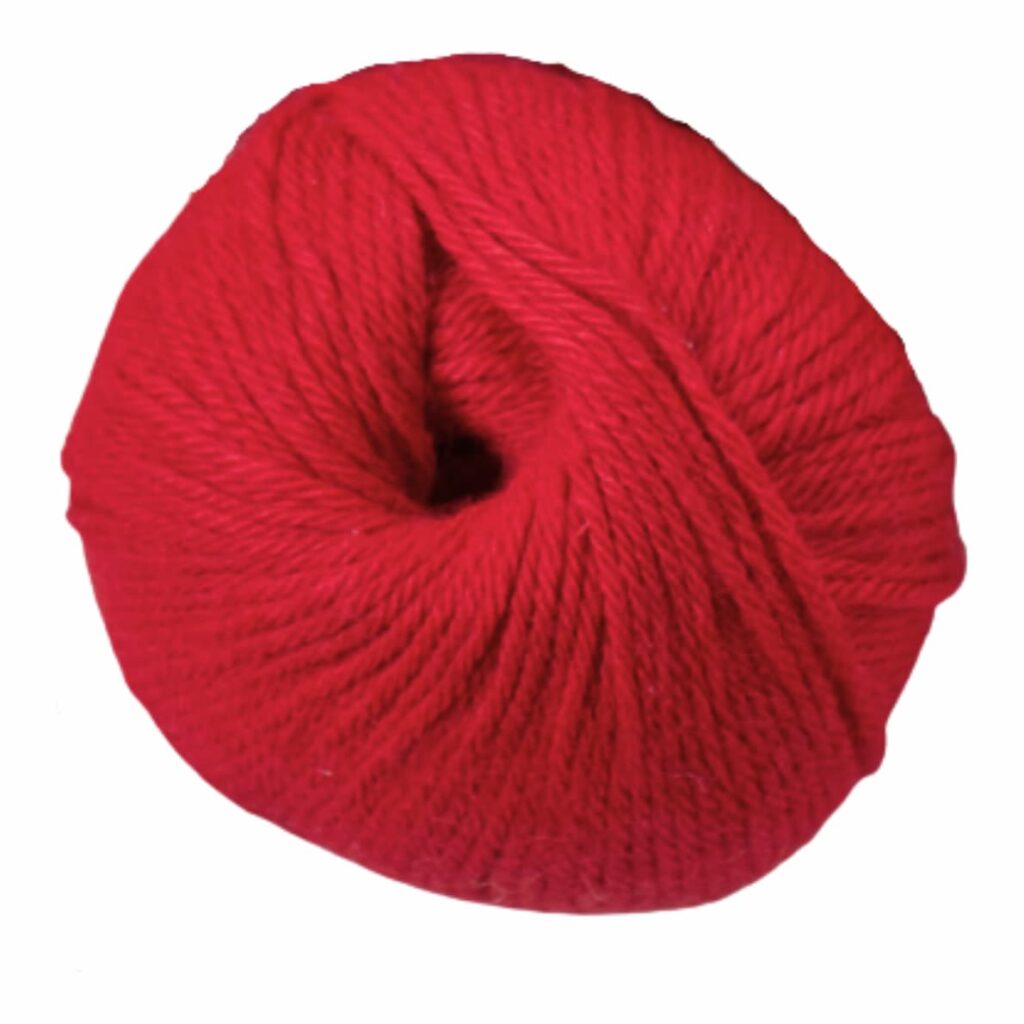 Wolle-Schal-Baby-Alpaka-Rot